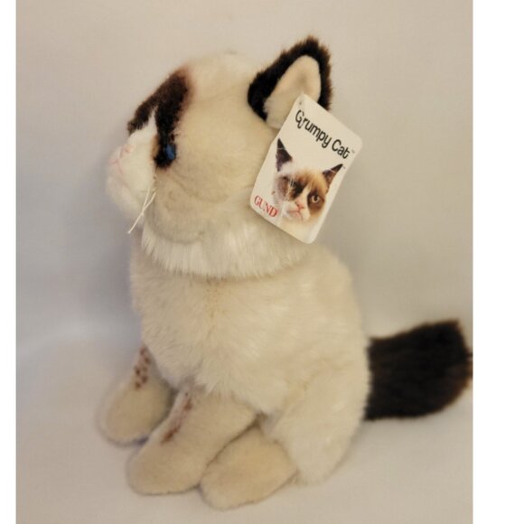NWT Gund Retired Grumpy Cat Stuffy Super Soft 10 Inches - Picture 8 of 8